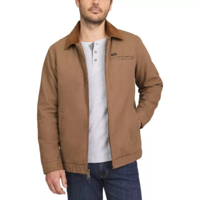[CODEGRAPHY]★24FW★Corduroy Padded Work Jacket Wrangler Men's Canvas Work Jacket Quilted Lining Corduroy