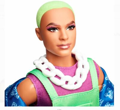 Barbie Asia BMR1959 Neon Motocross Dress Oversized Denim Jacke 2019 Mattel GHT95