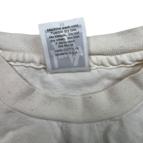 Vintage 90s Bear Cubs Nature Company Long Sleeve Tee T-Shirt FLAW Youth M Medium - Picture 9 of 9