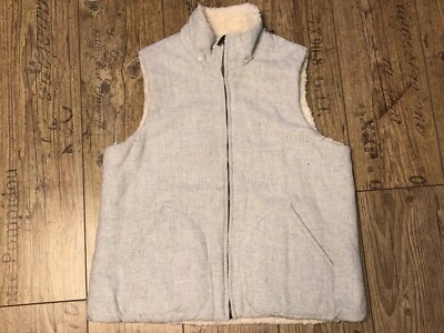 Fishbone Weste ärmellos gefüttert grau Gr. XL Art. 50-075