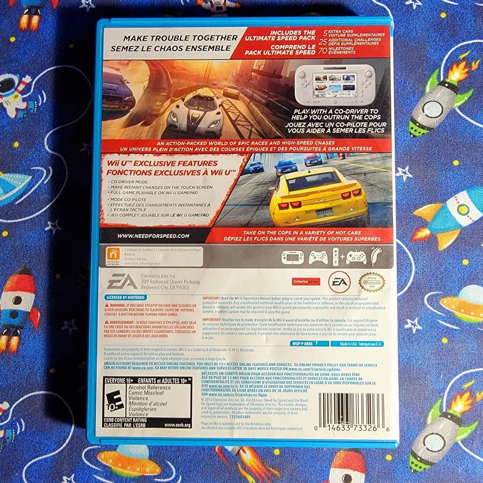 Need for Speed Most Wanted U (Nintendo Wii U) Complete With Manual - Image 3 of 4