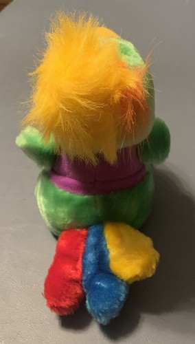 Vintage 1987 Pan Am Games Indianapolis AMIGO 8” Pappagallo Peluche Mascotte Uccellino Olimpico - Foto 2 di 4