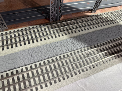 O Scale Track Ballast Strips - Ballast Your Model Railroad without the Mess