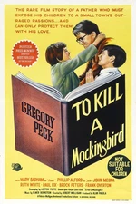 To Kill a Mockingbird — Premium Film Poster, vintage Wall Decor