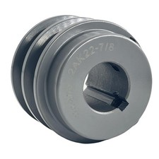 2AK22-7/8 Double Groove V Belt Pulley 7/8 Inch Bore 2.25" OD,V Belt Sheaves Cast