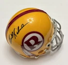 Bill Kilmer Washington Redskins Signed Autographed Riddell Mini Helmet