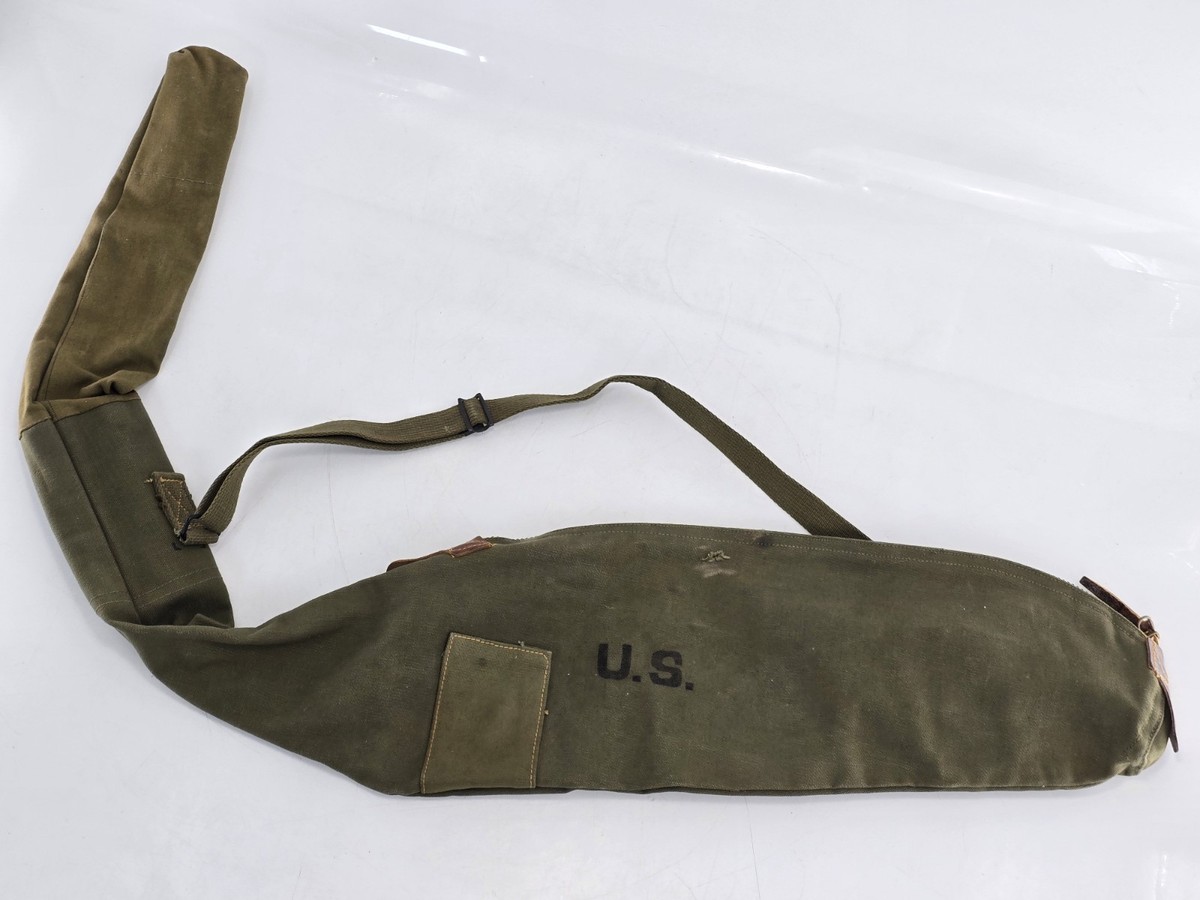 Original 1944 U.S Army WWII M1 Carbine Canvas Carry Case - Good