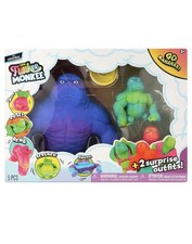 ORB™ Funkee Monkee Collectors Pack, 5 pcs 3 Monkeys & 2 Surprise Outfits ORB™ Funkee Monkee Collectors Pack, 5 pcs 3 Monkeys & 2 Surprise Outfits