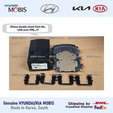 Genuine 58101T1A00 Front Disc Brake Pad Kit for Genesis G80 2021-2024