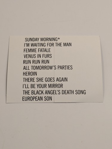 Supreme The Velvet Underground Rock Band Sticker FW19 100% Authentic - Bild 2 von 2