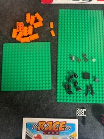 LEGO 3839 Race 3000 Game Incomplete Set Parts Only