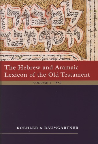 Das hebräische und aramäische Lexikon des Alten Testaments, 2 Bände