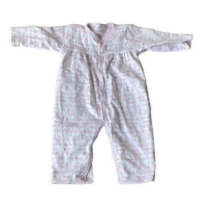 KISSY KISSY Playsuit with Dogs and Hearts 100% Pima Cotton 0-3 Months