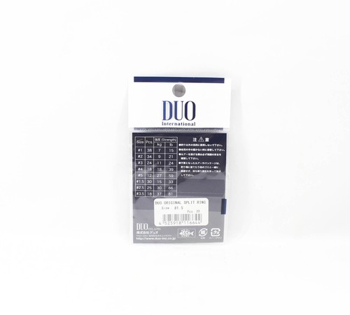 Duo Original Split Rings 30 pieces, Size 1.5 (6644) - Picture 2 of 5