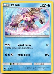 Palkia 24/73 Shining Legends Holo Rare