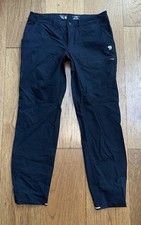 Mountain Hardwear Women s Black Hiking Pants Sz 8 Lightweight 28 Inseam
