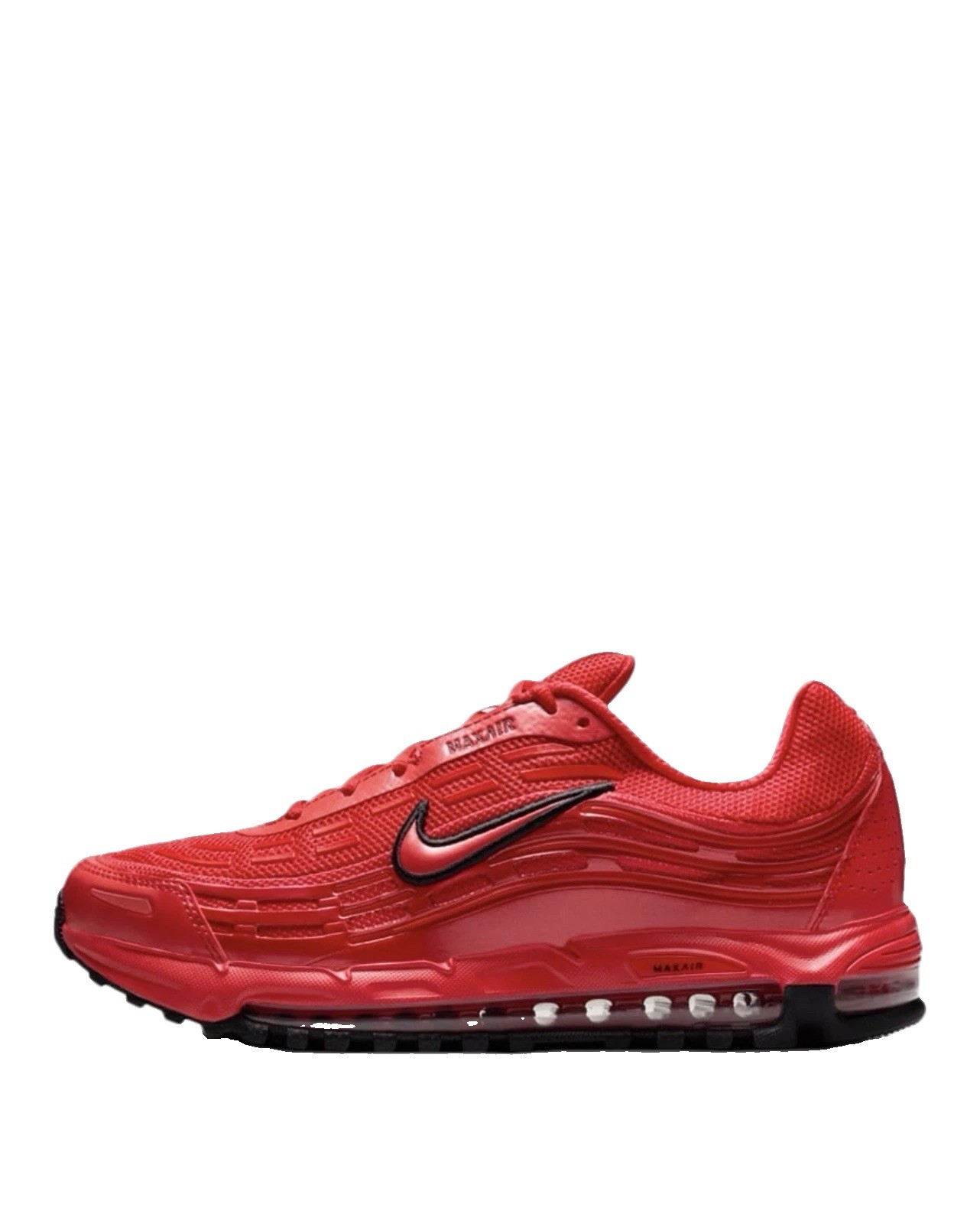 Men’s Size 9-13 Nike Air Max TL 2.5 University Red Black Running Shoes New