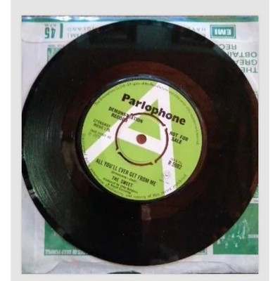 The Sweet - All You'll Ever Get From Me. Parlophone Records Rare UK Demo!