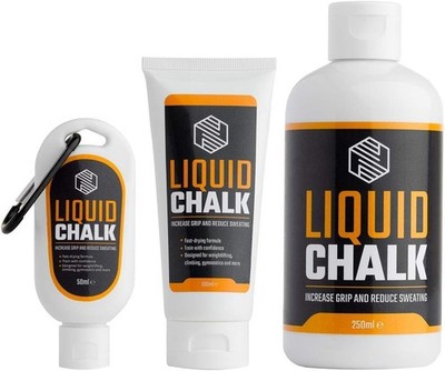 NOVU Fitness Liquid Chalk 250ml zum Klettern und Gewichtheben Grip