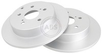 2X Bremsscheibe Beschichtet A.B.S. 18532 FüR Toyota Mirai Plus Prius Van Hybrid