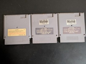 NES GAMES LOT The Karate Kid , Dragon Warrior , TMNT VG+