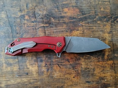 Kizer knives Uprising (Crimson and Acid)