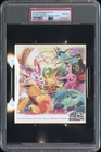 2019 POKEMON MY151 EEVEE CAMPAIGN SHIKISHI ART EEVEELUTIONS PSA 8