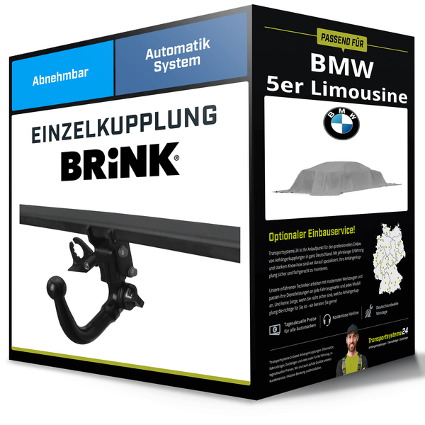 Abnehmbare AnhäNgerkupplung FüR BMW 5Er Limousine 23- Typ G60 / G90 / G68 Brink-image