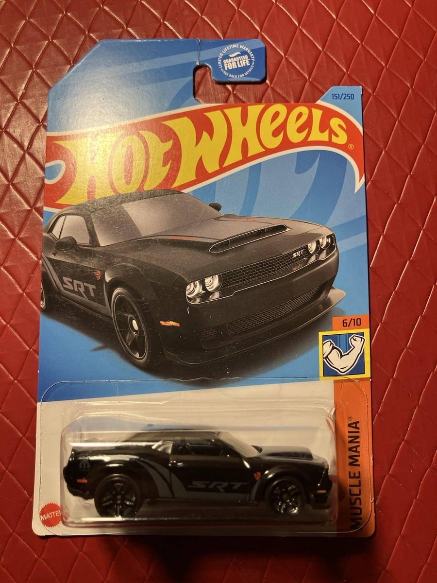 Hot Wheels 18 Dodge Challenger SRT Demon BLACK | eBay