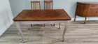 Superb Vintage French Extending Dining Table Louis XV revival, Painted — photo 2