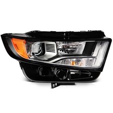 Passenger Right RH Projector Headlight Assembly W/ Bulbs For Ford Edge 2015-2018