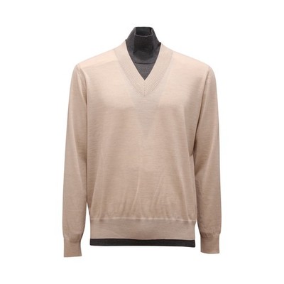 Q5677 LUPETTO MAGLIONE UOMO PAOLO PECORA MAN WOOL SWEATER  