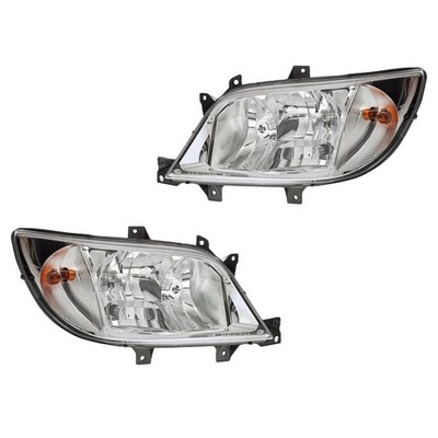 Hauptscheinwerfer-Set 12 V H7/H3 W5W PY21W Halogen HELLA für u.a. MB SPRINTER