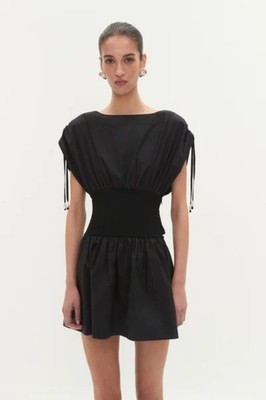 aje black dress mini Realisation Par Anouk Mini Dress – Rent To Dress NZ main image 0