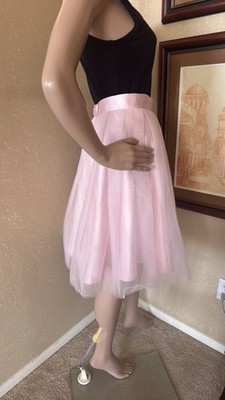 Bliss Tulle Women's Pink Tutu Ballet Skirt sz 2