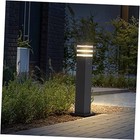  23.6In Pathway Lights E26 Outdoor Landscape Path Lights 60CM(23.62In) Black