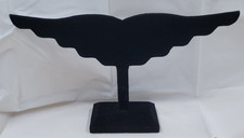 BLACK VELVET STANDING EARRING JEWELRY DISPLAY STAND HOLDS 10 PAIRS OF EARRINGS