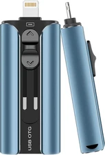 Flash Drive 128GB for iPhone Thumb Drive Photo Stick, High Speed USB Memory Stic