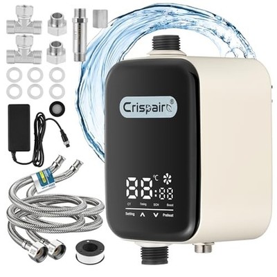 Instant Hot Water Recirculating Pump with Smart Touch Screen - Digital Timer ...