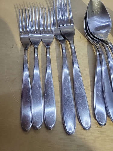 19 teiliges Set J A Henckels Gem Satin Besteck Edelstahl Silberbesteck - Bild 2 von 9