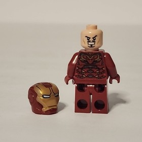 LEGO Marvel Super Heroes Iron Man Mark 45 Armor Minifigure 76029 SH164 Sh0164