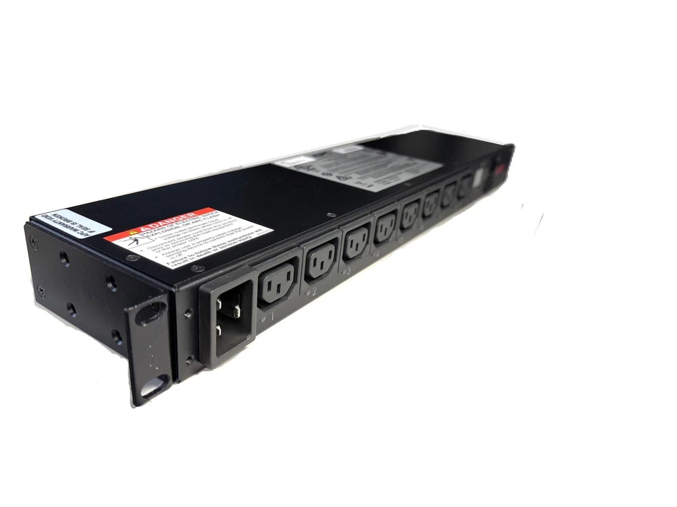 APC AP7921B Switched Rack PDU 8-Outlet C13 16A 1U Power Distribution Unit - Image 2 of 3