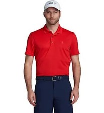 IZOD Men's Performance Golf Grid Polo, G115, Polish Red, 2X-Large