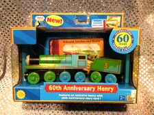 60th Anniversary Henry #99022 NEW IN BOX 2005 Thomas & Friends NOW $60.00