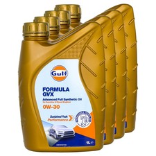 Motoröl Gulf Formula GVX 0W-30 4 X 1 Liter für Mercedes Mitsubishi Opel Porsche