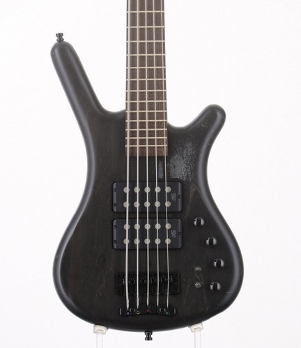 Warwick Corvette $$ Bolton 5St Nirvana Black Oil 2007 Used Ash Body w/Soft Case