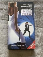 The Living Daylights: Timothy Dalton, James Bond 007. Vintage Action Thriller.