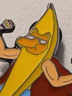  Lapel Pin Banana Enamel Fox , Man ??? Limited Edition  ??? Rare Find  — photo 4