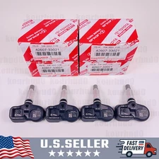 4PCS TPMS Genuine 42607-33021 OEM PMV-107J For Lexus Scion Tire Pressure Sensor
