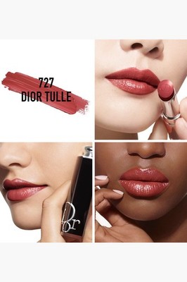 Dior Addict REFILL/RECHARGE Hydrating Shine Lippenstift 727 Dior Tulle, kostenloser Versand